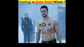 Hawkeye vs Green Arrow Winner 😱#shorts #avengers #ironman #viral