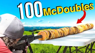 Can 100 McDouble’s Stop A Bullet?
