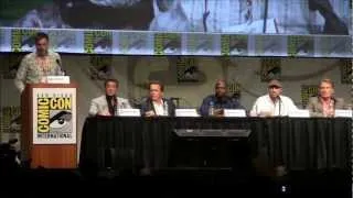 Sylvester Stallone talks about JCVD | The Expendables 2 panel (SDCC 2012)