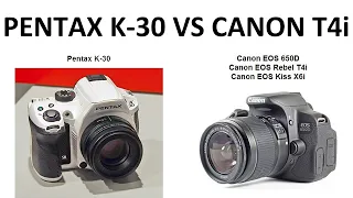 Canon T4i vs Pentax K-30. Battle of the older Entry Level Contenders.