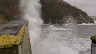 Storm Brendan - Port Soderick - Isle of Man - 13 January 2020