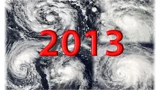 2013 Atlantic Hurricane Season Animation [Full]