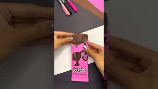 DIY BFF Barbie Chocolate 😍💖 #shorts #art #craft #diy #tutorial #creative #gift #barbie #artist