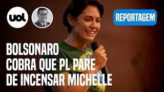 Bolsonaro cobra que PL pare de incensar Michelle 'para não rompermos' | Tales Faria