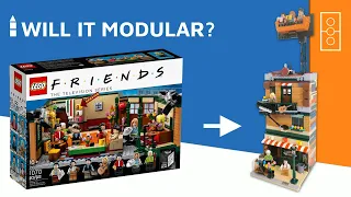Lego Alternate Build 21319 Central Perk to Modular Building