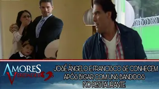 Amores Verdadeiros - José Ângelo e Francisco se conhecem após brigar com uns bandidos ( Capitulo 03)