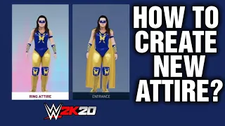 How To Create New Attire of Nikki Cross? WWE 2K20