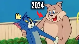 💥HAPPY NEW YEAR 2024 Tom and Jerry Meme...