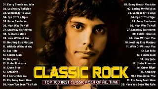 Classic Rock Songs 70s 80s 90s Full Album - Queen, U2, Guns' N Roses, Aerosmith, Bon Jovi, ACDC