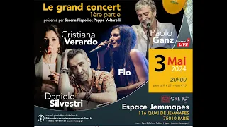 Festival Canzoni&Parole 2024 - 3 mai à 20h00 - Le Grand Concert (1ère partie)