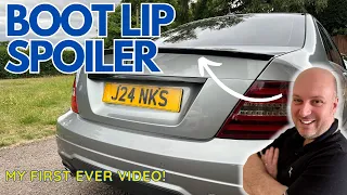 How to Install a Boot Lip Spoiler