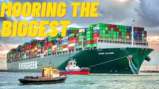 INSANE COMPILATION OF MOORING THE LARGEST SHIPS IN THE WORLD - BEHIND THE SCENES