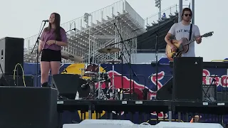 Megan Danielle of American Idol at Iowa Speedway 7/23/23