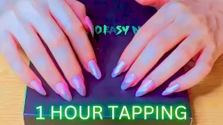 ASMR TAPPING NO TALKING (1 HOUR TAPPING ASMR)