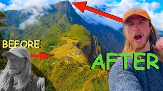 Hiking Machu Picchu Mountain And A Lesson From The Sandman | c4rsonlee vlog