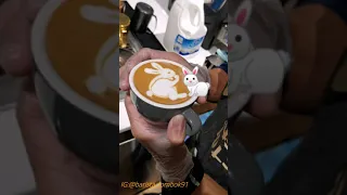 Rabbit Latte Art Tutorial