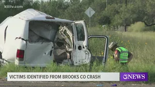 Victims identified after van full of migrants crashes in Brooks County