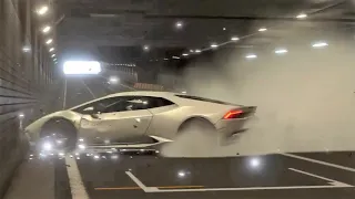 700HP Lamborghini Huracán is over 340km. Crash by mistake in driving operation! [GT7 / PS5]