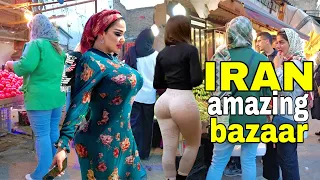 🔥 IRAN 🇮🇷 Shiraz Grand bazaar Tour , Persian culture at its core from fruits and vegetables to fish