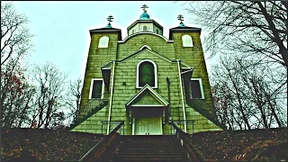 Abandoned, Haunted Church in the Ghost town of  Centralia,  Pa