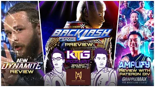 WWE Backlash France Preview | AEW Dynamite Tony Khan Beatdown | Grapplemax Amplify Review with Div