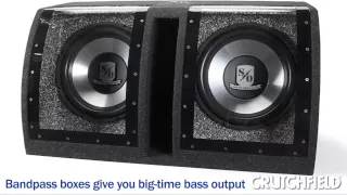 How to Choose a Car Subwoofer | Crutchfield Video