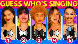 GUESS WHO'S SINGING & FINISH THE LYRICS📀Female Celebrity Edition!⭐Taylor Swift, Olivia Rodrigo, Tyla