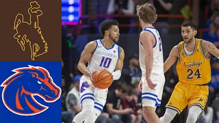 Boise State vs Wyoming 2023 Basketball Highlights