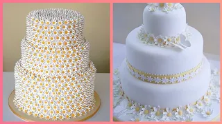 So Cute Daisy Flowers Cake Decoration Ideas || Flowery Cakes