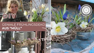 DIY - FRÜHLINGSDEKO UPCYCLING - 3 FREESTYLE TIPPS