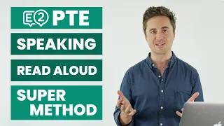 PTE Speaking: Read Aloud | SUPER METHOD!