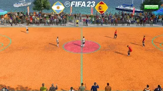 FIFA 23 | Argentina vs. Spain | Mini Football Futsal | Messi vs Spain - Gameplay PC