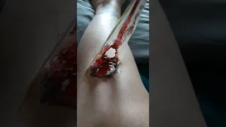 Peeling off latex