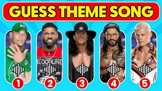 Guess The Theme Song of Your Favourite WWE Superstar | Jey Uso, John Cena, The Rock, Cody Rhodes