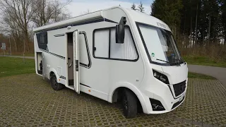 Günstige Hymer VOLLINTEGRIERTE DESIGN WOHNMOBILE 2023 | Etrusco I 6900 SB | Viel für wenig Geld.