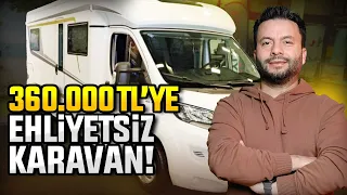 360.000 TL'ye ehliyetsiz karavan! Karavan fuarına gittik!