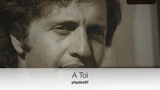 A Toi - Joe Dassin, Instrumental cover