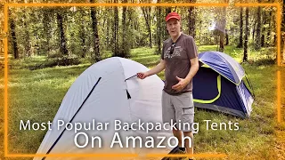 Best Backpacking Tents on Amazon under $100 bucks!!