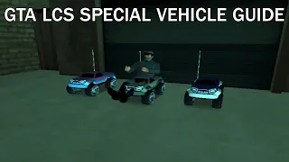 GTA LCS OM0 Special Vehicle Guide: Unique/BP/FP/TP/EC RC Bandit's