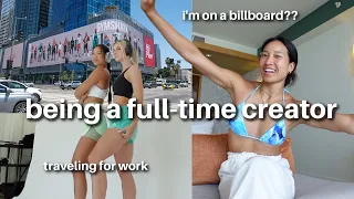 BEING A FULL-TIME CREATOR | traveling for work, photoshoots, and crazy opportunies! *vlog*
