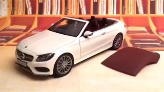 Mercedes-Benz C-class convertible model original 1 18 2016