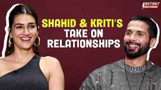 Shahid Kapoor & Kriti Sanon interview on relationships, their chemistry & games