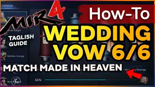 Wedding Vow  Match Maid in Heaven Part 6 Tagalog Tutorial