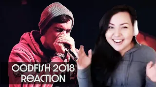 Shandab3ar Reacts: CODFISH  Grand Beatbox Battle Champion 2018 Compilation