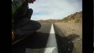 Road Surfer: Longboarding Into Death Valley, California
