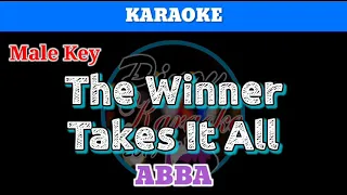 The Winner Takes It All by ABBA (Karaoke : Male Key)