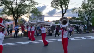 2019、佐賀高文祭にて、西原高校のパレード