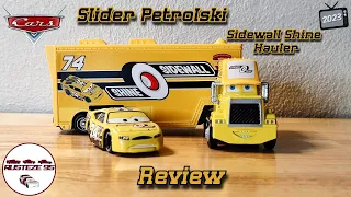 Pixar Cars Slider Petrolski and Hauler - Review (Factory Custom)