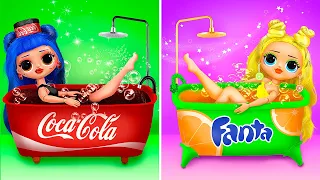 Fanta проти Coca-Cola / 14 ідей для ляльок ЛОЛ Сюрприз