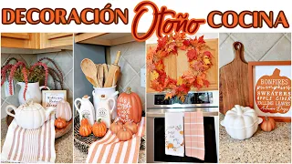 🍁OTOÑO DECORACIÓN DE MI COCINA 🍂 IDEAS PARA DECORAR COCINA OTOÑO 2023|| FALL KITCHEN DECOR